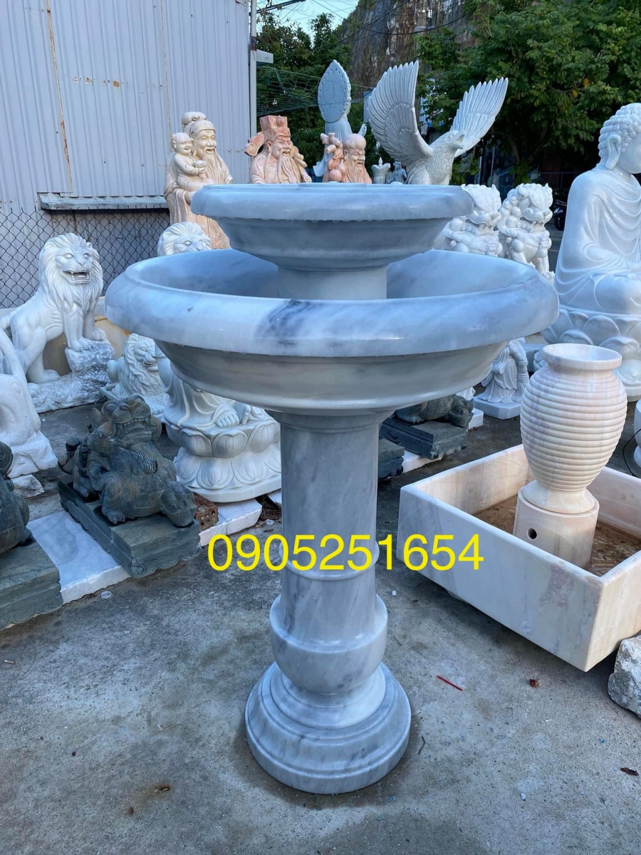 đài phun nước đá cẩm thạch