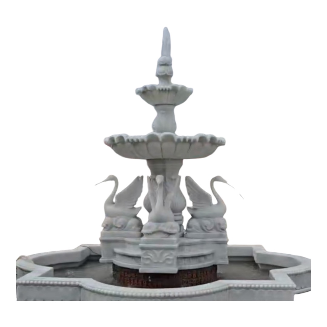 đài phun nước con hạc 