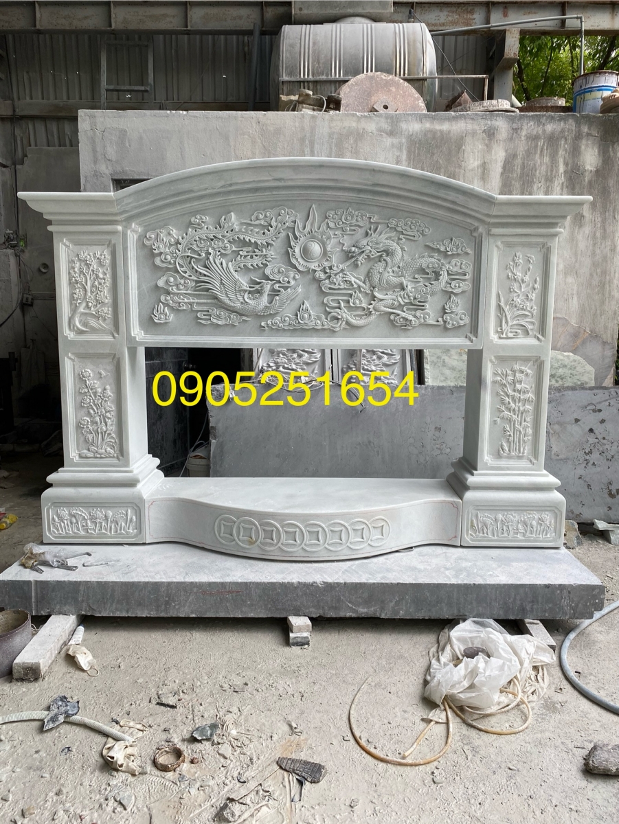 Lò sưởi đá cẩm thạch