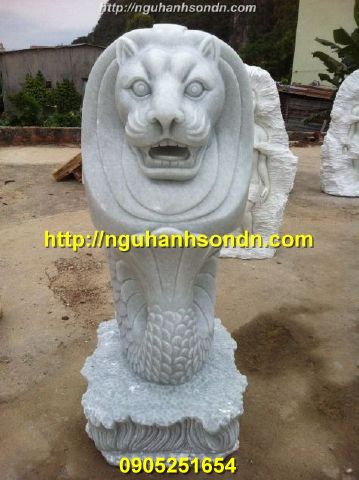 tượng nhân sư đá cẩm thạch nguyên khối