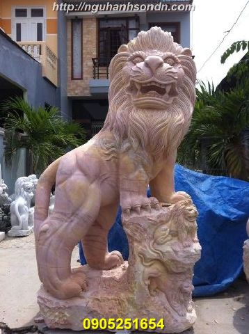 Tượng sư tử bằng đá giá rẻ