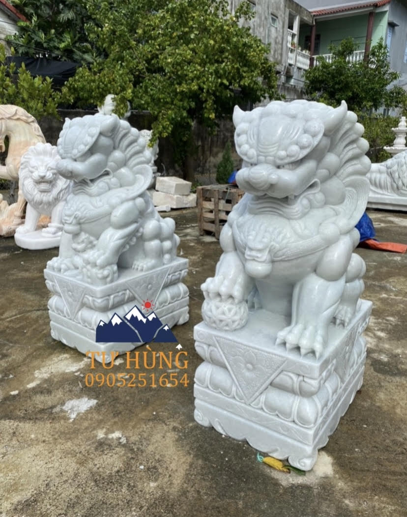 tượng nghê đá cẩm thạch đẹp nhất